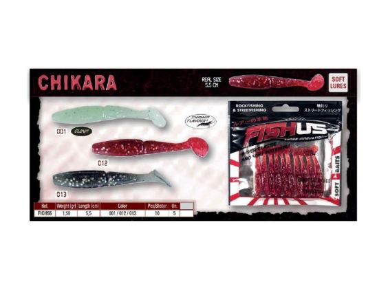 VINILO FISHUS CHIKARA 