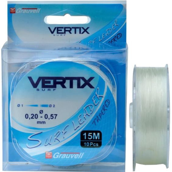 CUA DE RATA VERTIX SURFLEADER TAPERED TRANSPARENT
