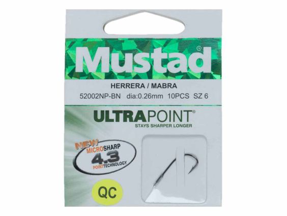ANZUELO MONTADO MUSTAD HERRERA 