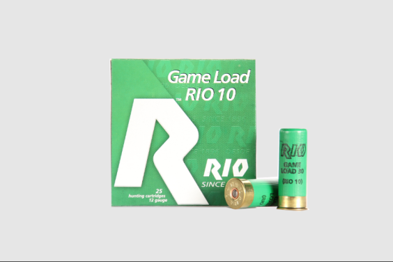 CARTUCHO RIO 10 GAME LOAD CAL. 12/70 30GRS