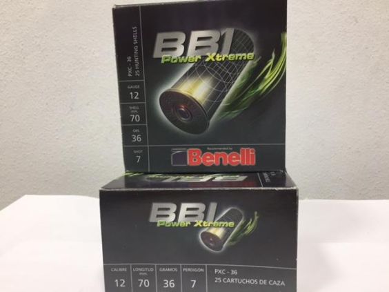 CARTUTX BBI PXC CAL. 12/70 36GRS