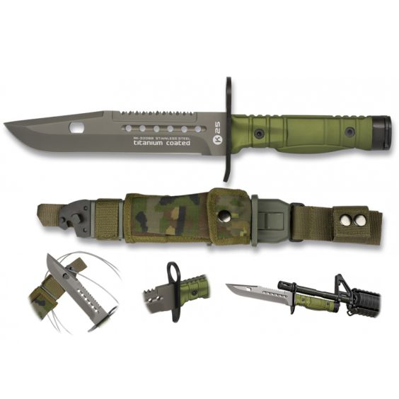 CUCHILLO RUI/K25 VERDE BAYONETA