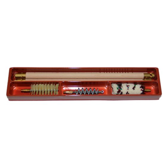 KIT LIMPIEZA CAJA PLÁSTICO BAQUETA MADERA