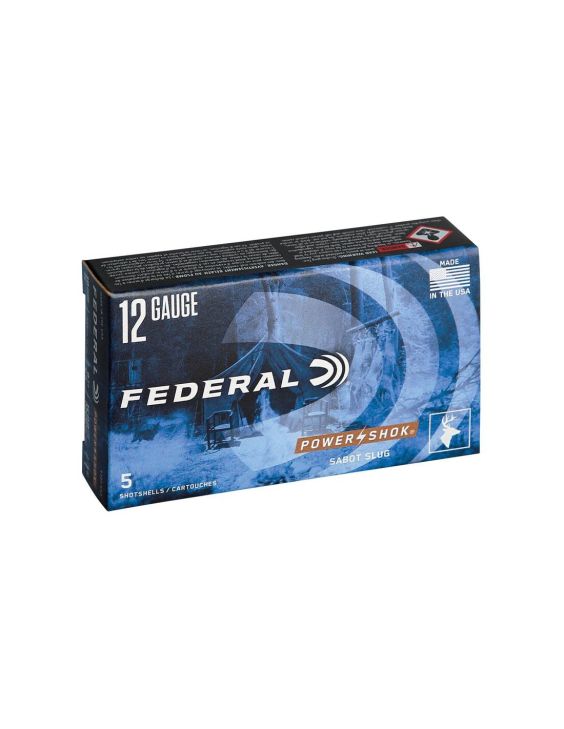 CARTUCHO BALA FEDERAL POWER-SHOK SABOT