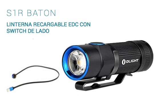 LINTERNA OLIGHT S1R BATON XM L2 