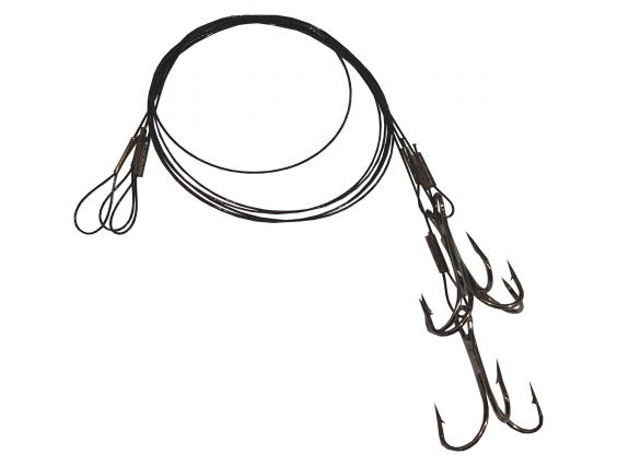 ANZUELO TRIPLE GRAUVELL MONTADO CON ACERO