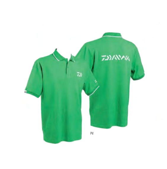 POLO DAIWA MANGA CORTA VERDE