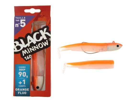COMBO BLACK MINNOW 160 DEEP 