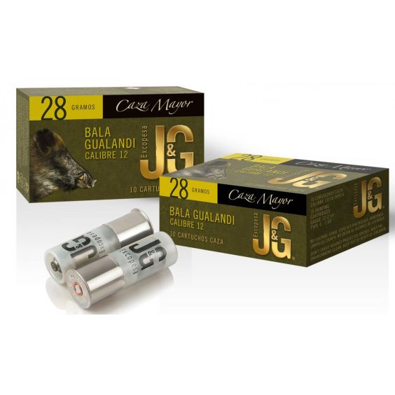 CARTUCHO BALA GUALANDI J.G. T4 CAL. 12/70