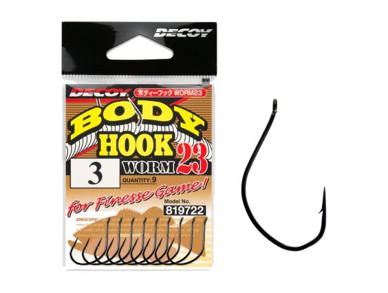 ANZUELO DECOY WORM 23 BODY HOOK