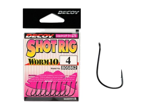 ANZUELO DECOY WORM 10 SHOT RIG