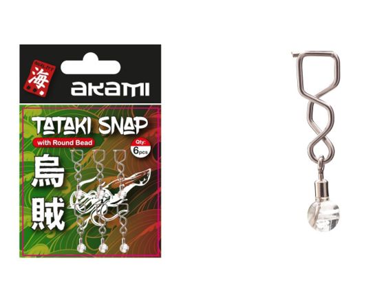 GRAPA AKAMI TATAKI SNAP WITH ROUND BEAD
