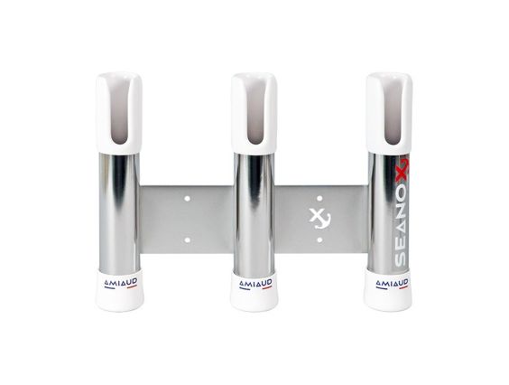 CAÑERO AMIAUD INOX PARA EMBARCACIÓN 3 CAÑAS