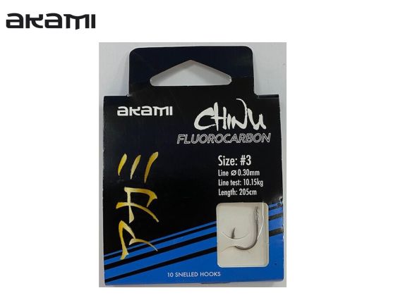 ANZUELO MONTADO AKAMI CHINU FLUOROCARBON 