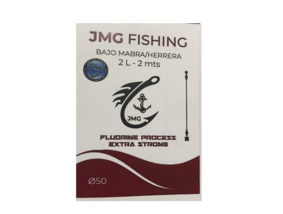 BAJO DE LÍNEA MONTADO JMG FISHING ROJO MABRA