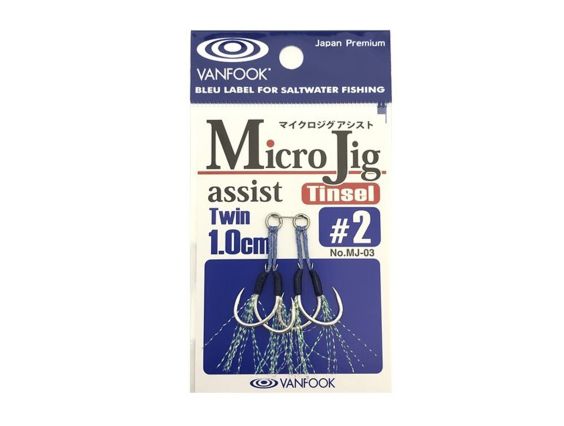 ANFOOK MICRO JIG ASSISTS TWIN+TINSEL MJ-03 