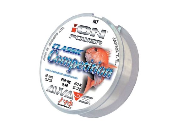 MONOFILAMENTO AWASHIMA ION POWER CLASSIC COMPETITION 300MTS  