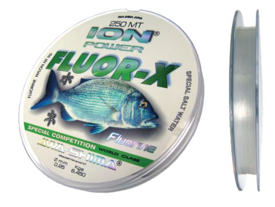 MONOFILAMENTO AWASHIMA ION POWER FLUOR X COMPETITION 250MTS