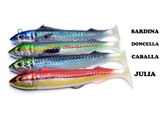 COMBO JLC REAL FISH 150GRS + CUERPO DE RECAMBIO