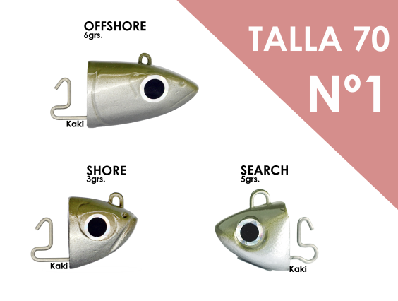 CABEZA BLACK MINNOW 70 OFF SHORE