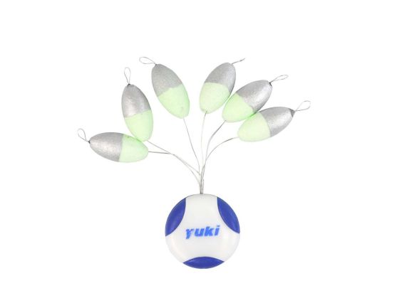 STOPPER YUKI FLOATING BEADS COLOR SILVER GLOW