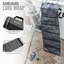 BOLSA PORTA SEÑUELOS SHIMANO PREDATOR GAME HARD LURE  WRAP