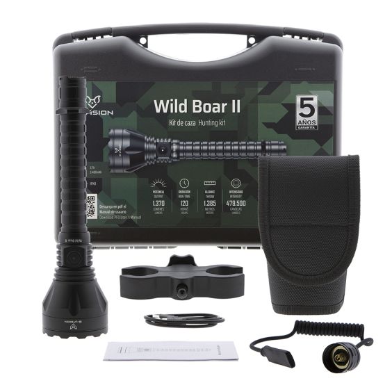 LINTERNA BAT VISION KIT WILD BOAR II