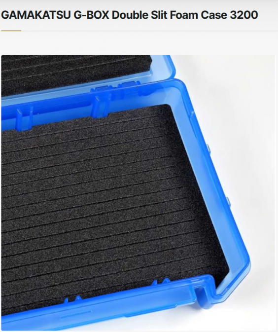 CAIXA GAMAKATSU SLIT FOAM CASE